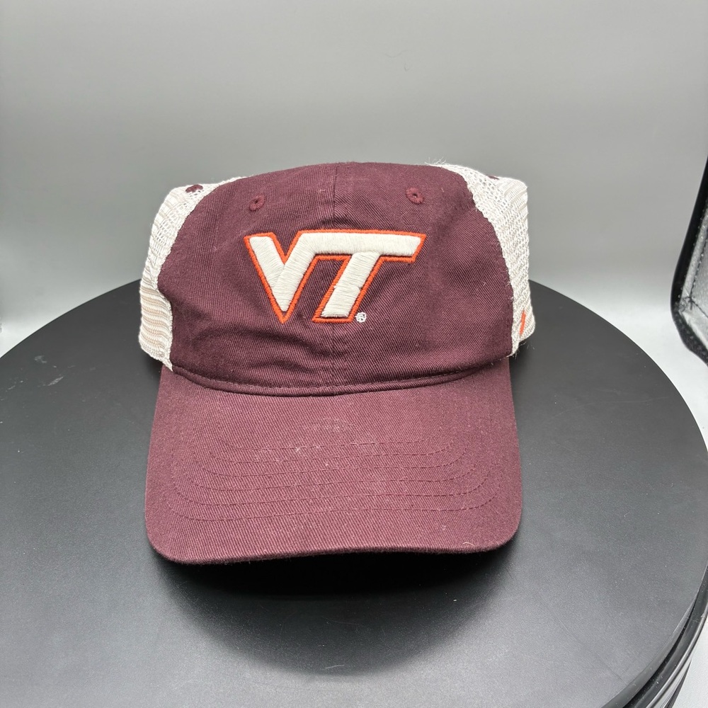 Virginia Tech Hokies Zephyr Hat Adult Mesh Back Trucker Snapback NCAA